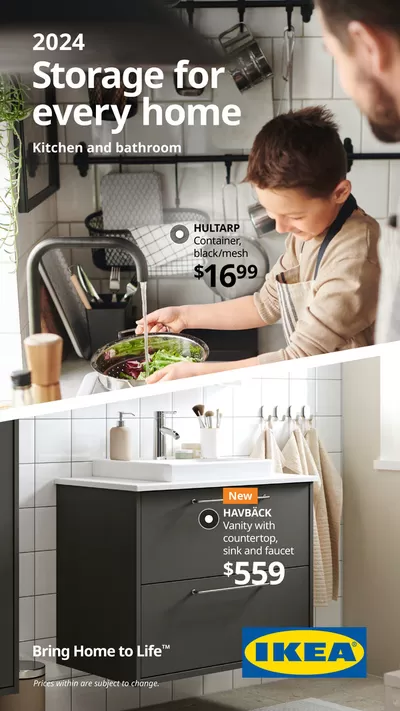 IKEA catalogue in Mississauga | Kitchen And Bathroom Flyer | 2024-10-11 - 2024-12-31