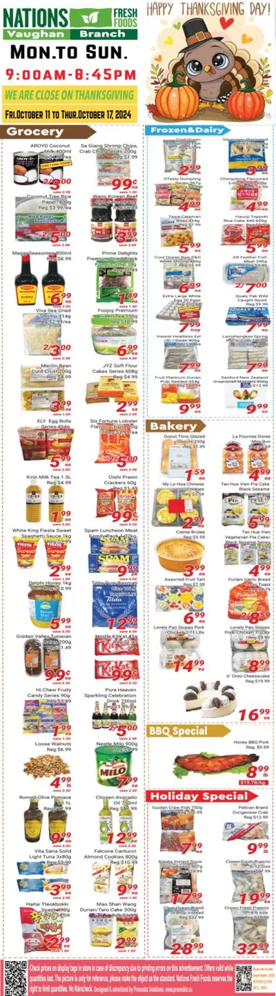 Nations Fresh Foods catalogue in Hamilton | Attractive special offers for everyone | 2024-10-12 - 2024-10-26