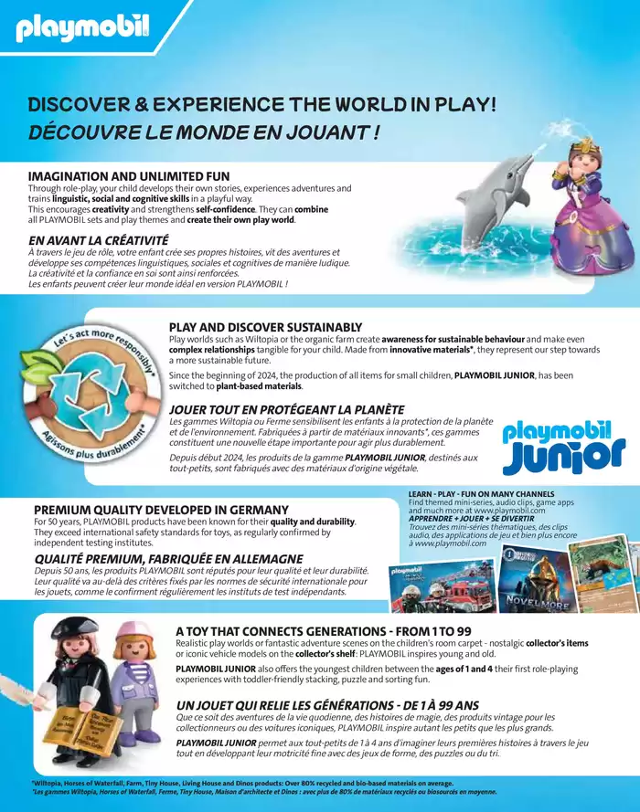 Playmobil catalogue | Aniversary Sale | 2024-10-14 - 2024-12-31