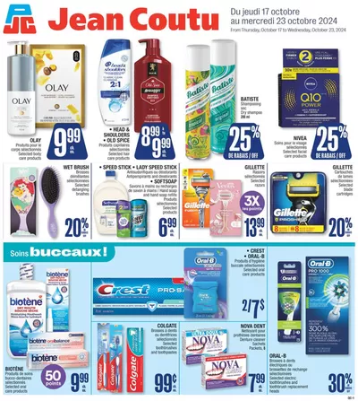 Jean Coutu catalogue in Montreal | Special Insert | 2024-10-17 - 2024-10-23