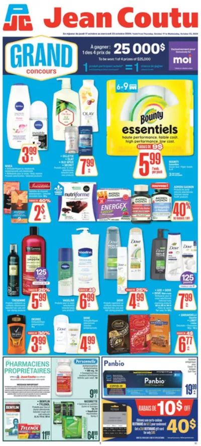 Jean Coutu catalogue in Montreal | Our best deals for you | 2024-10-17 - 2024-10-23