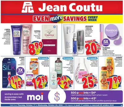 Jean Coutu catalogue in Montreal | New offers to discover | 2024-10-17 - 2024-10-23