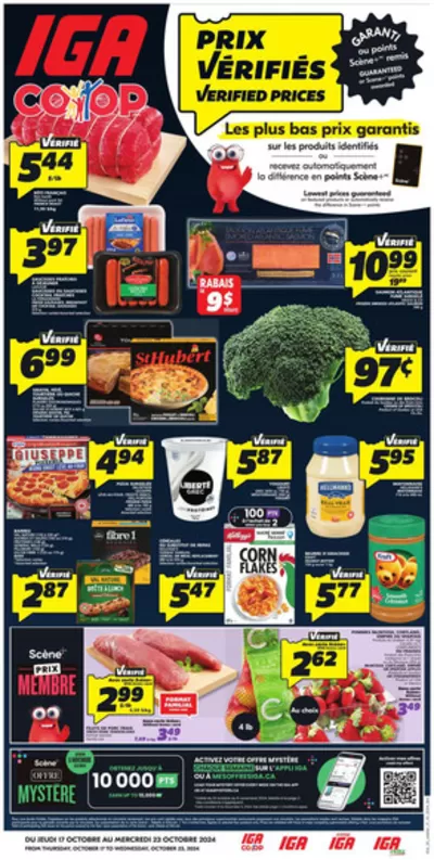 IGA catalogue in Rouyn-Noranda | New Brunswick | 2024-10-17 - 2024-10-23