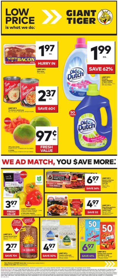 Giant Tiger catalogue in Hamilton | Wide range of offers | 2024-10-16 - 2024-10-22