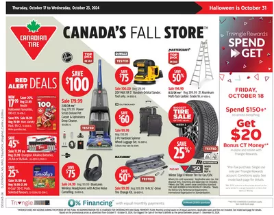 Canadian Tire catalogue in Cold Lake | Great discounts on selected products | 2024-10-17 - 2024-10-23