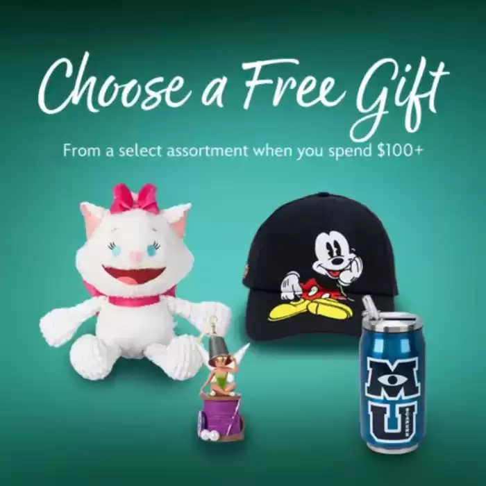 Disney Store catalogue | Choose a Free Gift | 2024-10-15 - 2024-10-29