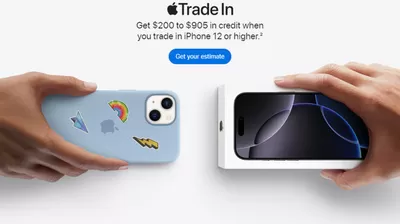 Electronics offers | Trade In Deals in Apple | 2024-10-16 - 2024-10-30