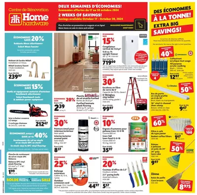 Home Hardware catalogue in St. Peters | Our best bargains | 2024-10-17 - 2024-10-30