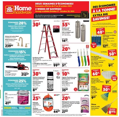 Home Hardware catalogue in Ohsweken | Our best deals for you | 2024-10-17 - 2024-10-30