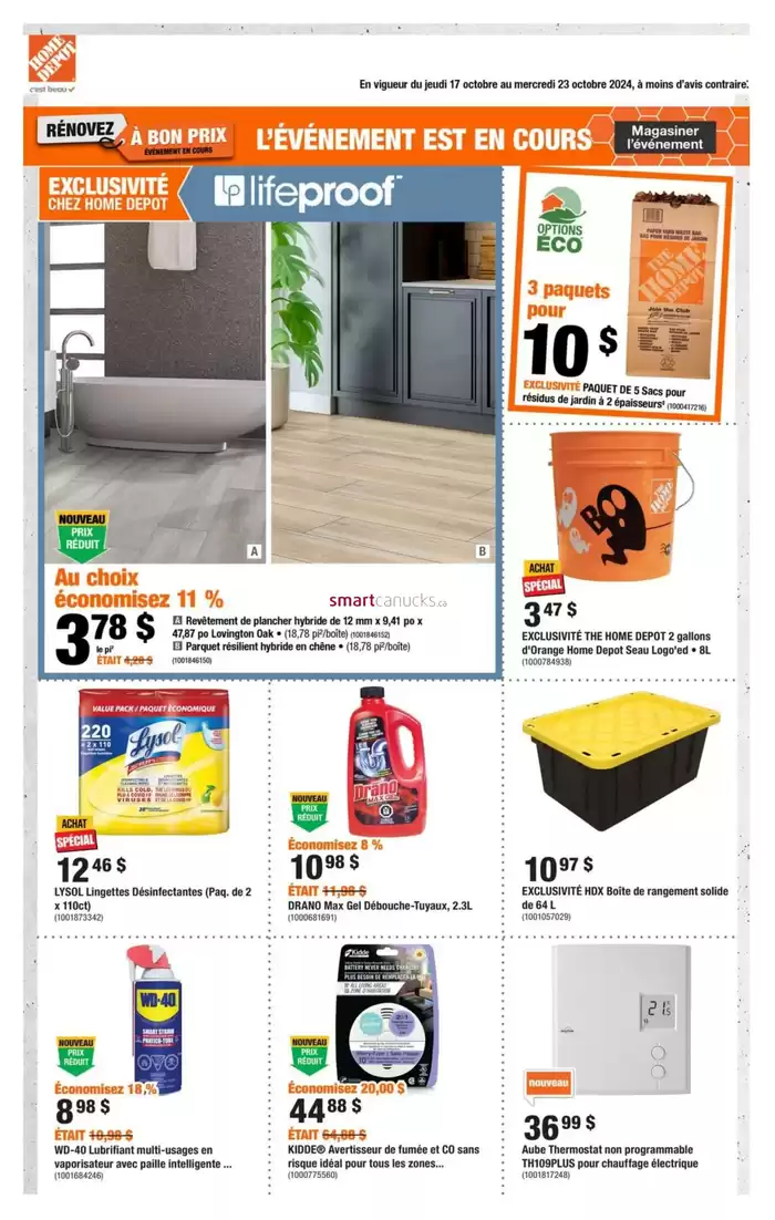 Home Hardware catalogue in Sarnia | Top deals and discounts | 2024-10-17 - 2024-10-23