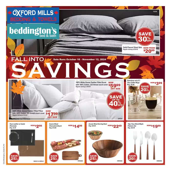 Beddington's catalogue | Beddington's, flyer | 2024-10-16 - 2024-10-30