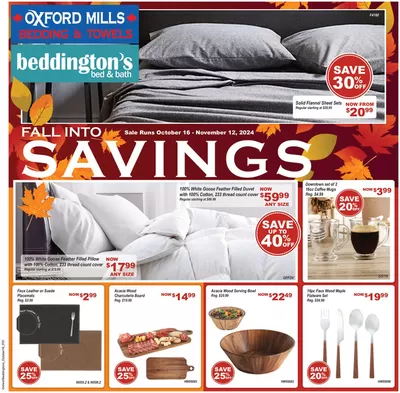 Home & Furniture offers in Hamilton | Beddington's, flyer in Beddington's | 2024-10-16 - 2024-10-30