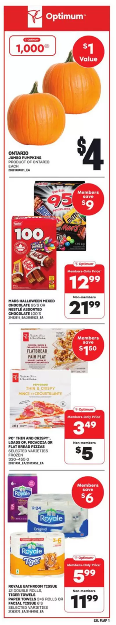 Loblaws catalogue in Toronto | Weekly Flyer | 2024-10-17 - 2024-10-23