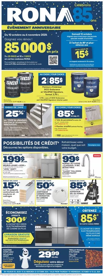 RONA catalogue in Matagami | Save now with our deals | 2024-10-17 - 2024-10-23