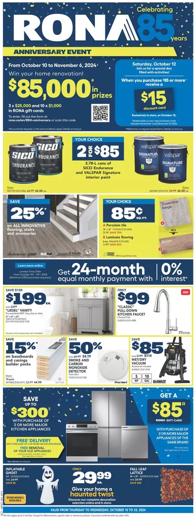 RONA catalogue in Williams Lake | Our best offers for you | 2024-10-17 - 2024-10-23