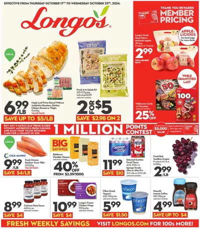 Longo's catalogue in Richmond Hill | Weekly Flyer | 2024-10-17 - 2024-10-23