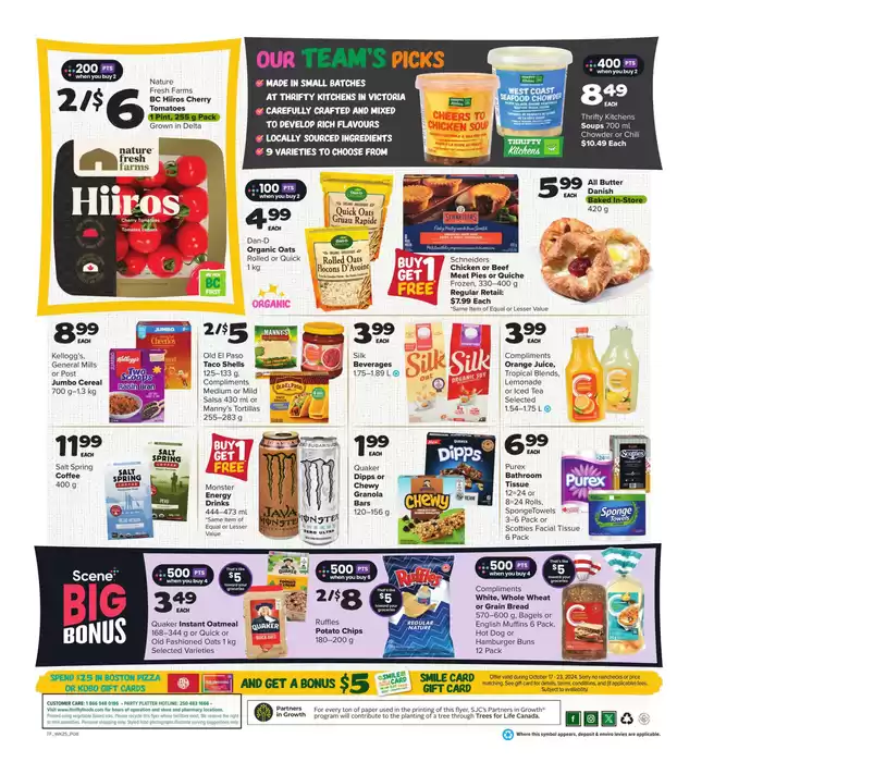 Thrifty Foods catalogue in White Rock | Current special promotions | 2024-10-17 - 2024-10-23