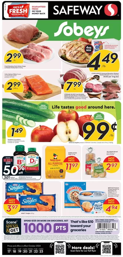 Sobeys catalogue in Charlottetown (Prince Edward Island) | Special offers for you | 2024-10-17 - 2024-10-23