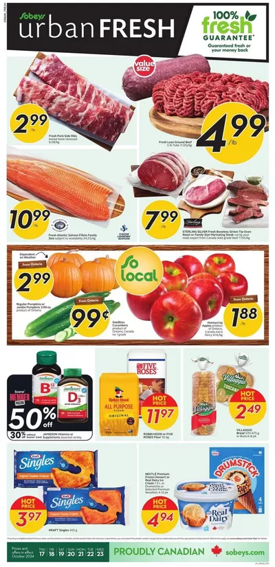 Grocery offers in Kitchener | New offers to discover in Sobeys | 2024-10-17 - 2024-10-23