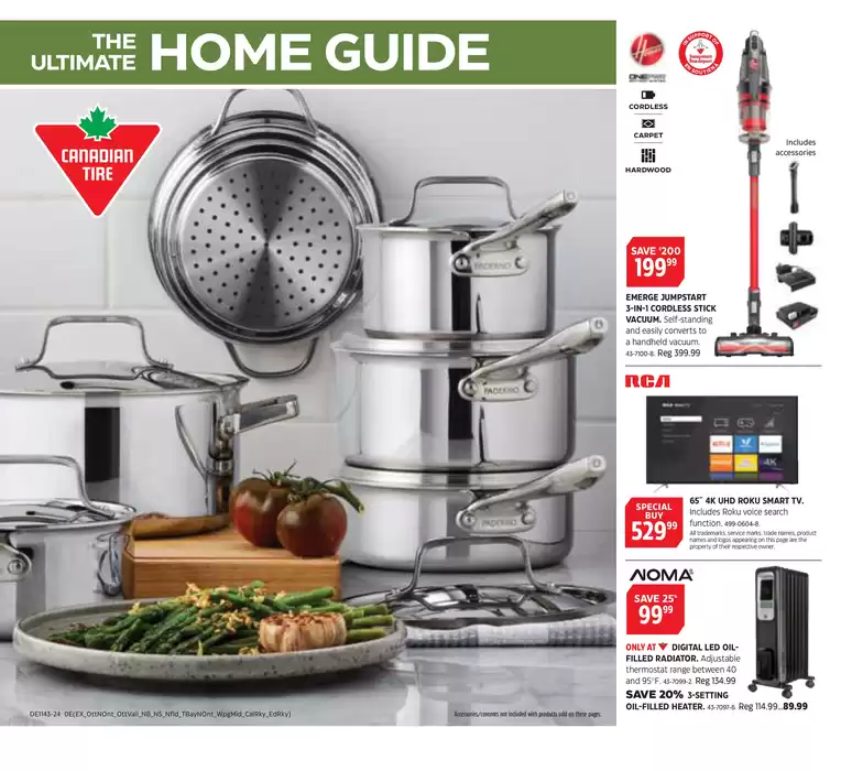 Canadian Tire catalogue | Our best offers for you | 2024-10-18 - 2024-11-07