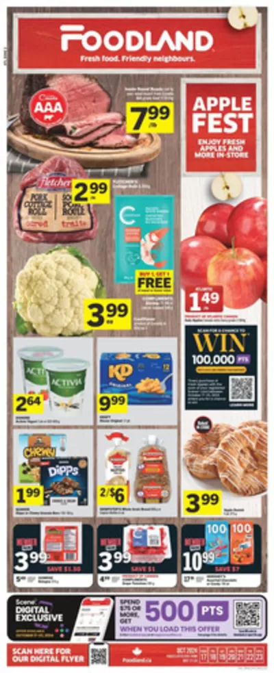 Foodland catalogue in Elliot Lake | ATL Weekly | 2024-10-17 - 2024-10-23