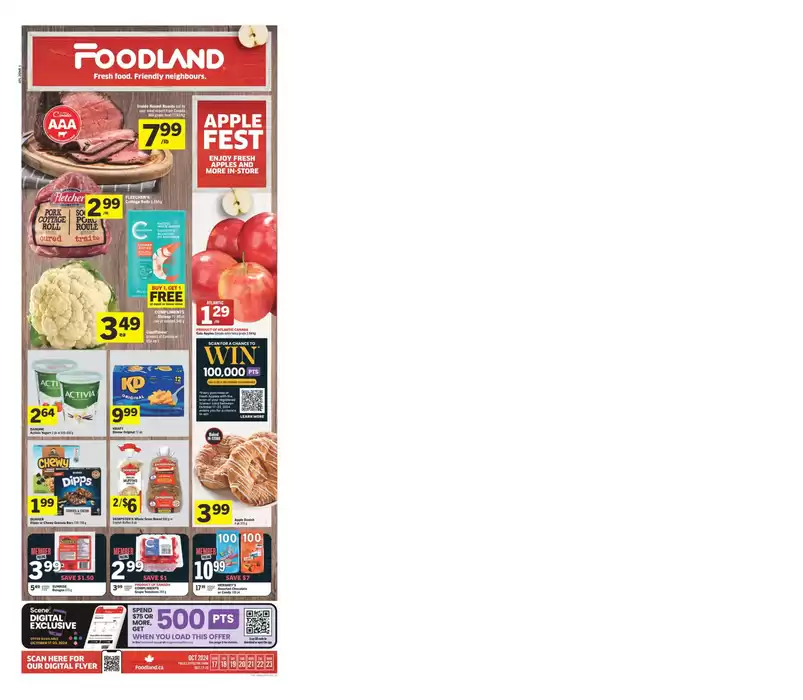 Foodland catalogue | Great offer for bargain hunters | 2024-10-17 - 2024-10-23