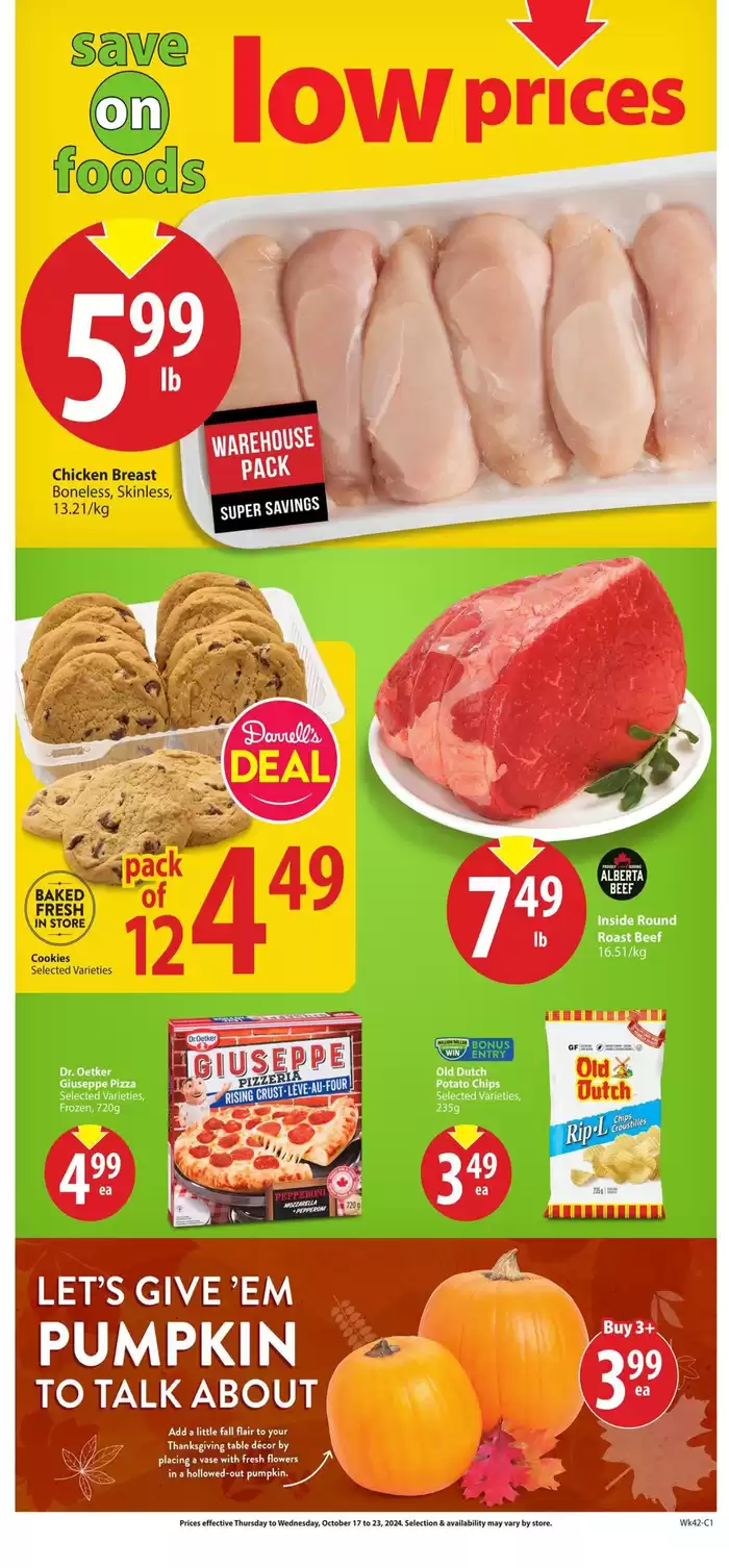 Save on Foods catalogue in Red Deer | Low Prices | 2024-10-17 - 2024-10-23