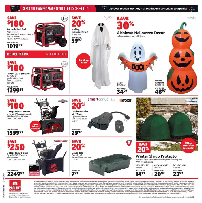 Home Hardware catalogue | Great offer for bargain hunters | 2024-10-17 - 2024-10-30