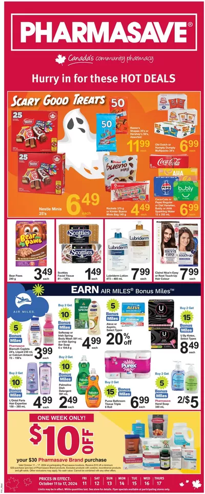 Pharmacy & Beauty offers in Enfield | Exclusive bargains in Pharmasave | 2024-10-11 - 2024-10-17