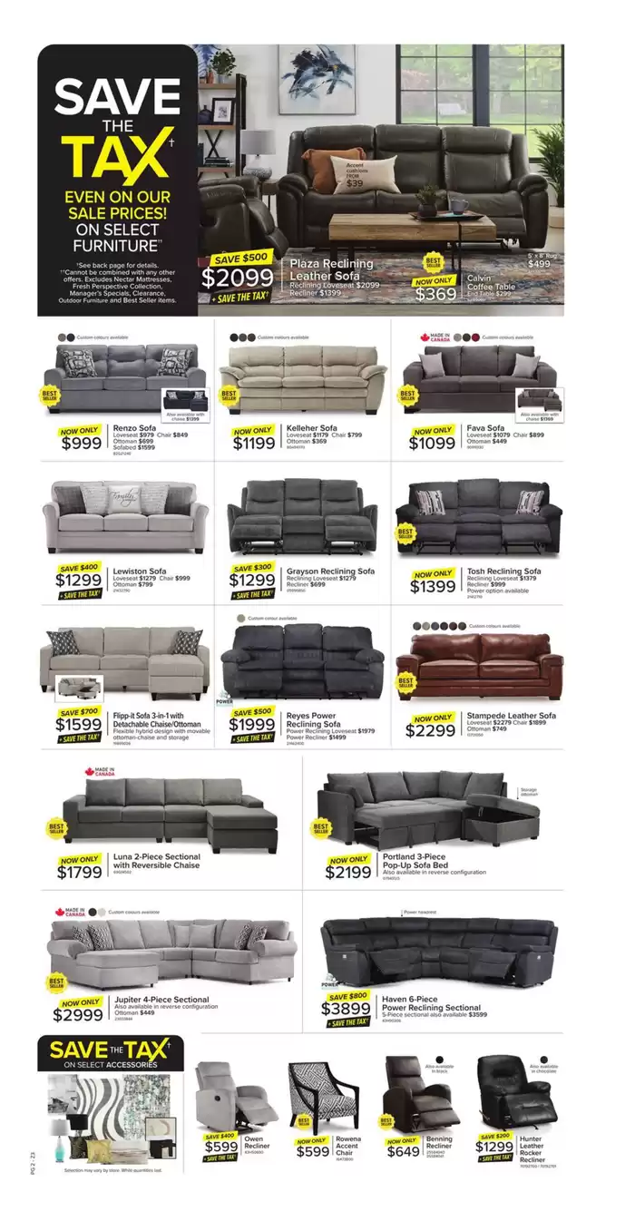 Leon's catalogue in Kentville | Special offers for you | 2024-10-17 - 2024-11-06