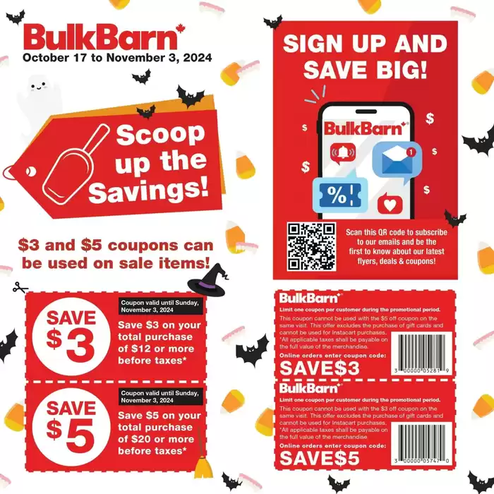 Bulk Barn catalogue in Montreal | Bulk Barn Weekly ad | 2024-10-17 - 2024-11-03