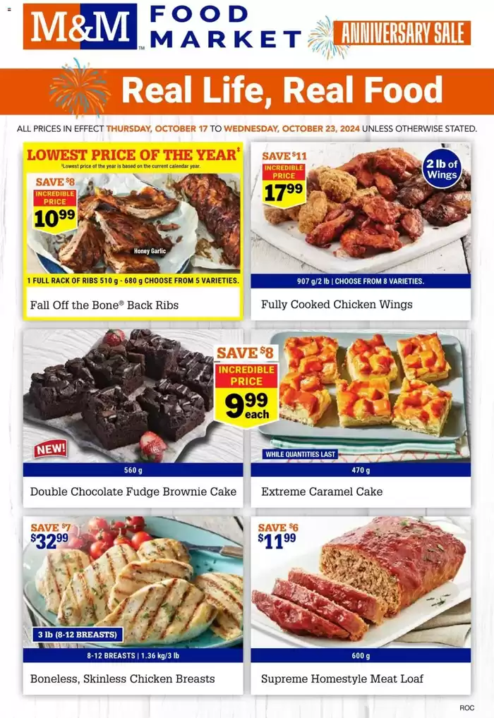 M&M Meat Shops catalogue in Mississauga | M&M Meat Shops weekly flyer | 2024-10-17 - 2024-10-23