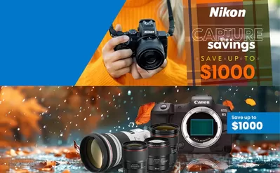 Electronics offers in Ottawa | Current deals and offers in Vistek | 2024-10-18 - 2024-11-01