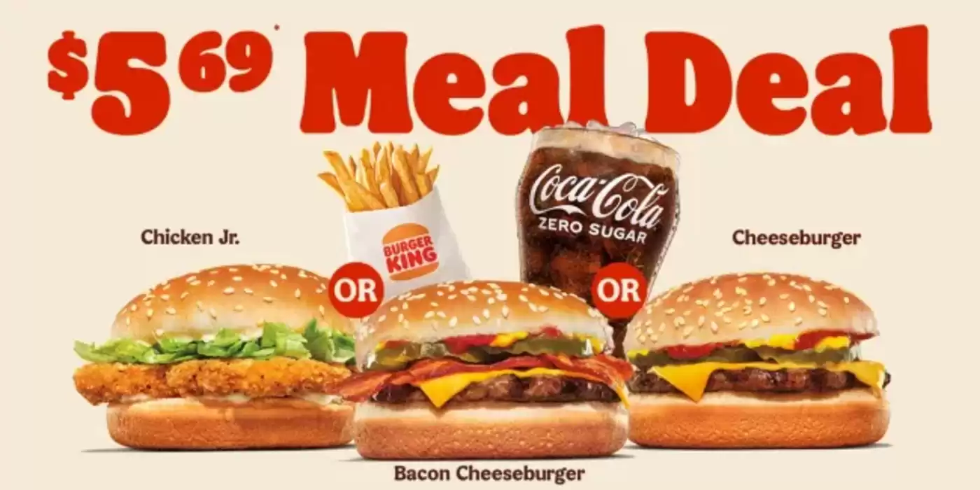 Burger King catalogue in Montreal | $5.69 Meal Deal | 2024-10-18 - 2024-11-01