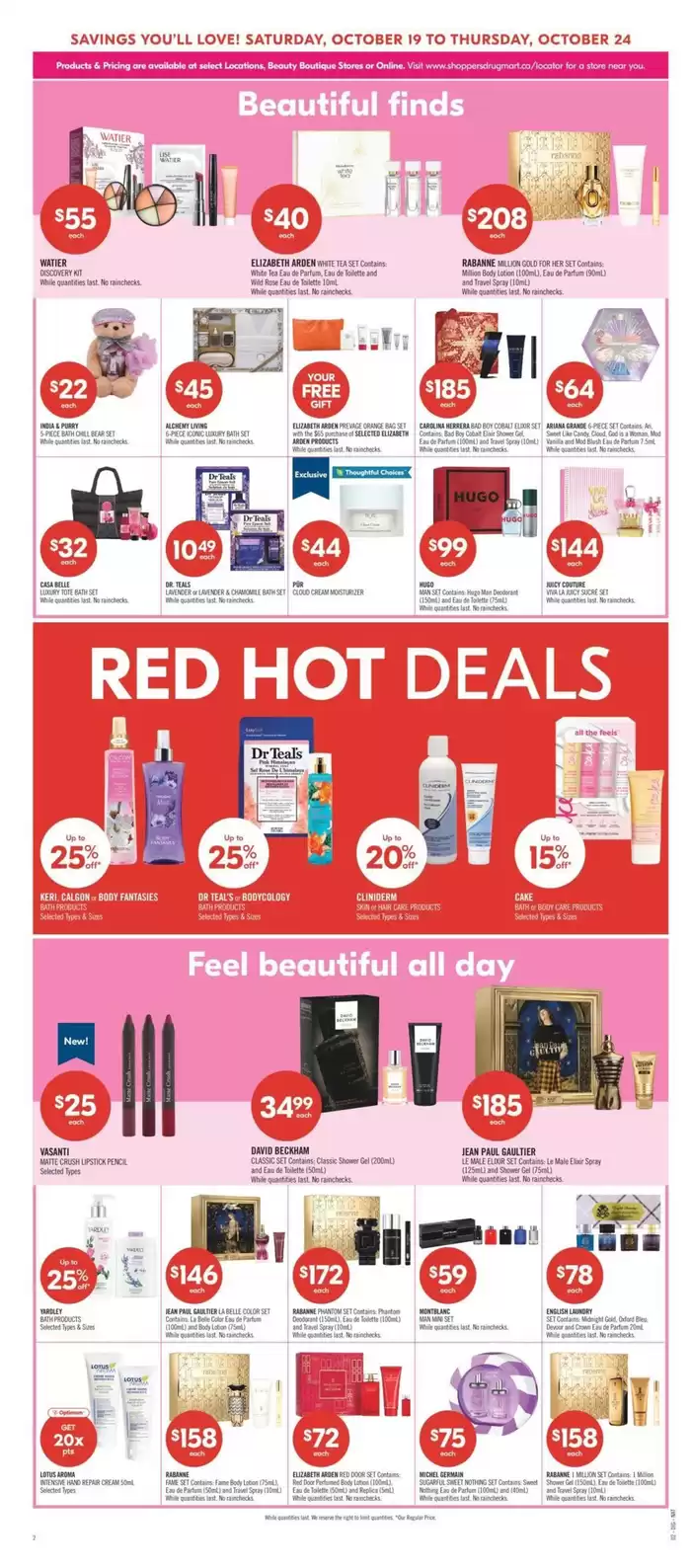 Shoppers Drug Mart catalogue in Winnipeg | Top offers for all bargain hunters | 2024-10-19 - 2024-10-24