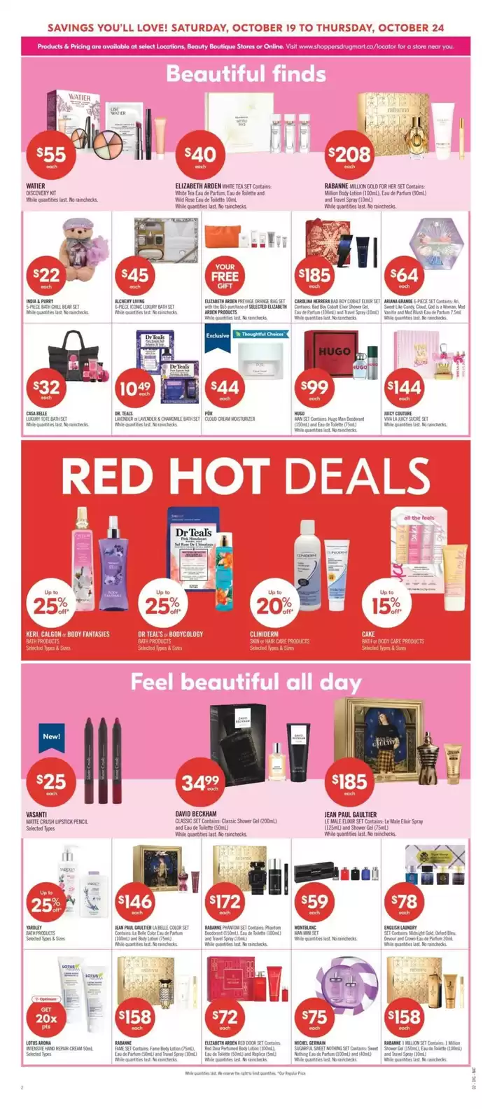 Shoppers Drug Mart catalogue in Hamilton | New offers to discover | 2024-10-19 - 2024-10-24