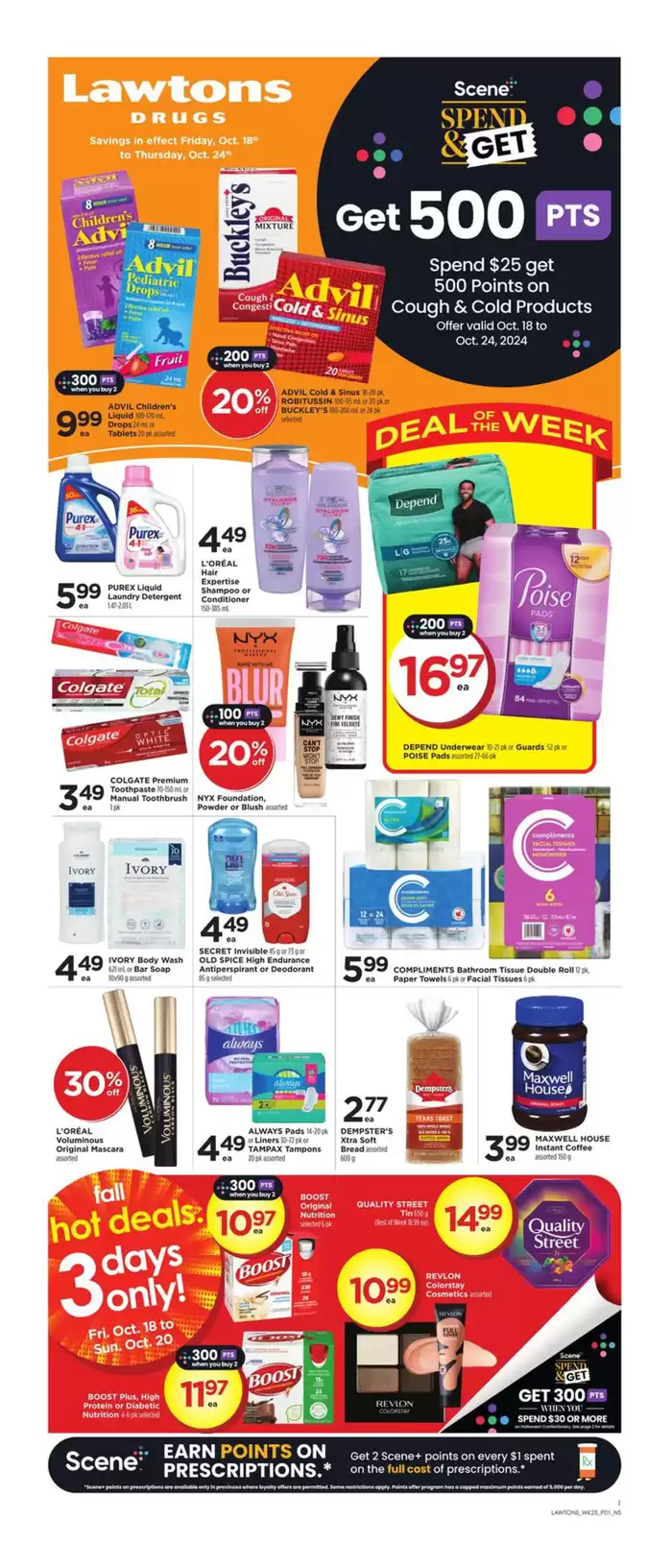 Lawtons Drugs catalogue in Porters Lake | Top deals for all customers | 2024-10-18 - 2024-10-24