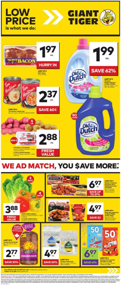 Giant Tiger catalogue in Grande Prairie | Weekly Flyer | 2024-10-16 - 2024-10-22