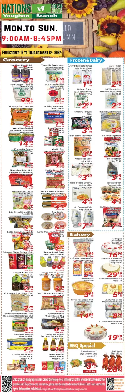 Nations Fresh Foods catalogue in Hamilton | Exclusive deals and bargains | 2024-10-18 - 2024-11-01