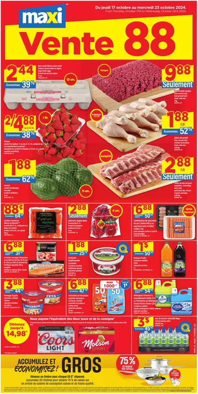 Maxi catalogue in Beloeil | Weekly Flyer -Hybris | 2024-10-17 - 2024-10-23