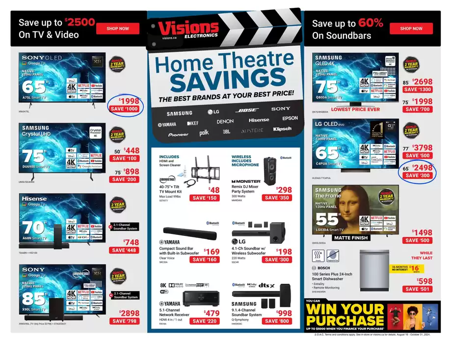 Visions Electronics catalogue | Flyer | 2024-10-18 - 2024-10-24