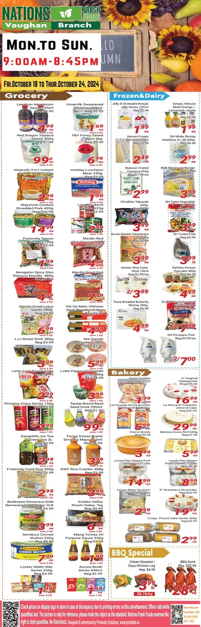 Nations Fresh Foods catalogue in Toronto | Top offers for smart savers | 2024-10-19 - 2024-11-02