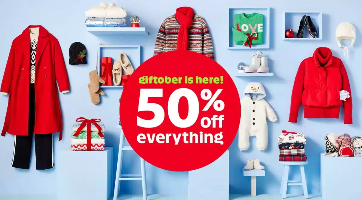 Old Navy catalogue in Montreal | 50% Off Everything | 2024-10-21 - 2024-10-23