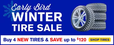 Automotive offers in Ottawa | Winter Tire Sale in Mr Lube | 2024-10-22 - 2024-11-05