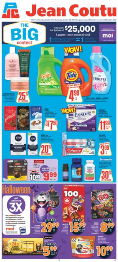 Jean Coutu catalogue in Quebec | Great offer for bargain hunters | 2024-10-24 - 2024-10-30