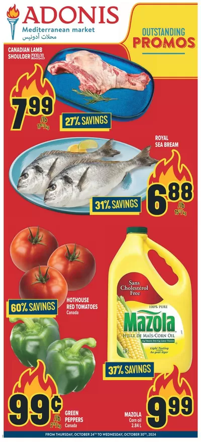 Marché Adonis catalogue in Quebec | Current special promotions | 2024-10-24 - 2024-10-30