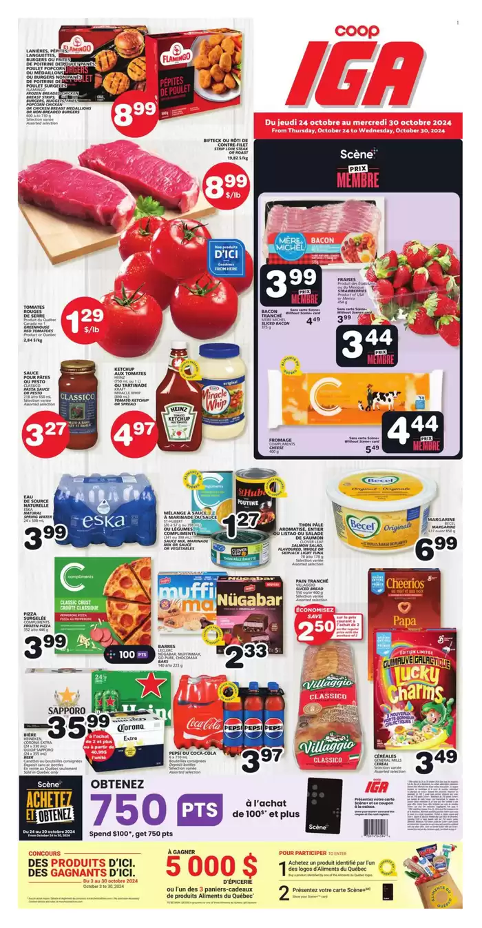 IGA catalogue | Iles-de-la-Madeleine | 2024-10-24 - 2024-10-30