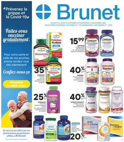 Brunet catalogue in Saguenay | Flyer | 2024-10-24 - 2024-11-06