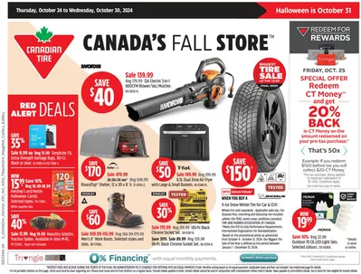 Canadian Tire catalogue in Calgary | Our best bargains | 2024-10-24 - 2024-10-30