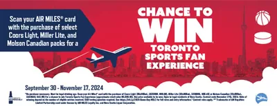 Grocery offers in Wallace NS | Stand A Chance To Win Toronto Sports Fan Experience in NSLC | 2024-10-22 - 2024-11-17